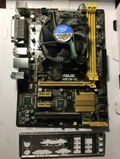 KIT ASUS H81M-C LGA 1150 SCHEDA MADRE DDR3 MICRO ATX E CPU INTEL QUAD I5 4590