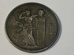 Medaille Union der Chemischen Industrie 1931 Silber (118-48/A17-50) - Bild 1 von 4