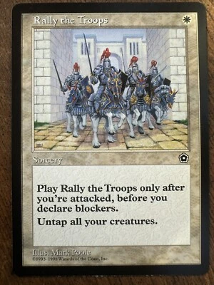 Rally the Troops 1x MtG Portal Second Age NM - Image 1 of 2