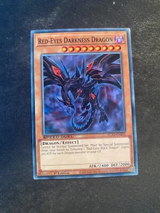 Red-Eyes Darkness Dragon - SGX3-ENB01- Common -1st Edition - Speed Duel N/M - Foto 1 di 2