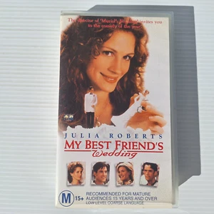 My Best Friends Wedding VHS Video Julia Roberts Cameron Diaz Romantic Comedy - Picture 1 of 7