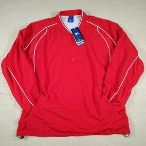 mizuno pullover baseball jackets