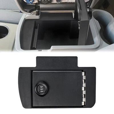 Caja fuerte de almacenamiento de consola central caja de bloqueo de 3 dígitos nueva para Toyota Tacoma 2005-2015 Foto 1 de 4