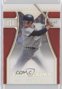 2022 Panini National Treasures Treasured Stats /67 Carl Yastrzemski #TS-41 HOF
