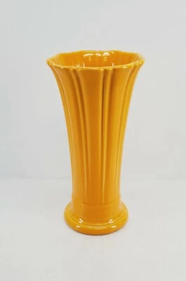 VASE butterscotch orange HOMER LAUGHLIN FIESTA 9 5/8" MEDIUM NEW