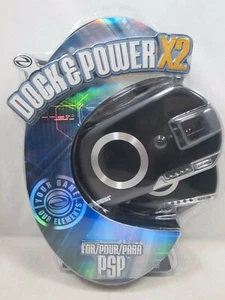 Sony PlayStation Portable PSP 2-in-1 Charging Dock & Battery Power Pack New - Picture 1 of 4