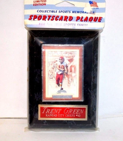 Vintage Football card NFL Kansas City Chiefs Cover