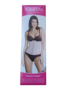 Squeem Shapewear Womens Large 26PW Perfect Waist Compression Beige Cincher NWT - Picture 1 of 4