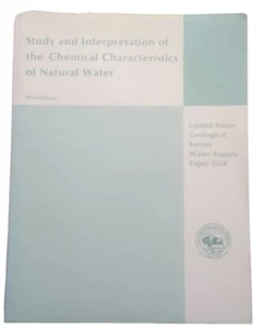 Study and Interpretation of the Chemical Characteristics of Natural Water 3rd Ed - Bild 1 von 3