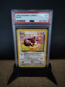 Eevee - Pokemon - Jungle - 1999 - PSA 7 - Picture 1 of 1