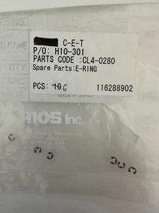 HIOS E-RING FOR SS4000 CL4-0280 (Hios accessory part) (6 pcs/pack) - Picture 1 of 1