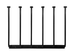 Boot Rack 47 cm Wellington Wall Mounted Steel Holds Three Pairs Garden Pride - Picture 1 of 4