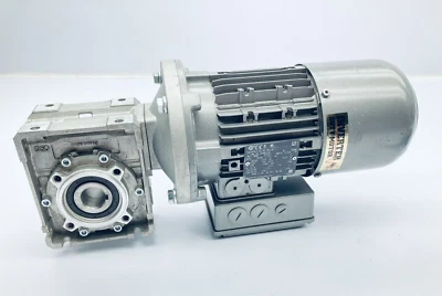 NORD SK71L/4CUS 56C BRE5 MOTOR 1/2HP 230/460V 3PH W/ KELTECH K50A18Z0W REDUCER - Image 1 of 4