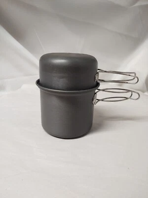 Stansport 1 Person Hard Anodized Aluminum Cook Set  - Image 1 of 4