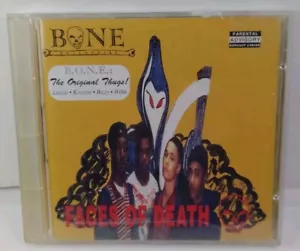 BONE Enterprise Faces Of Death 1995 Thugs Krayzie Bizzy Layzie Wish Rare Repress - Picture 1 of 4