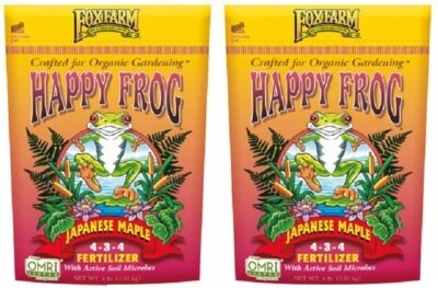 FoxFarm FX14660 4 lb Happy Frog Organic Japanese Maple Fertilizer - Pack of 2 - Image 1 of 4