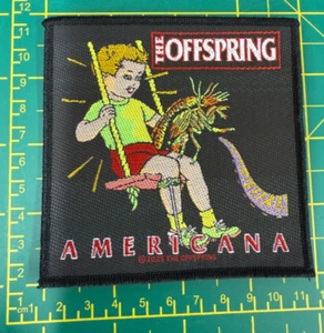 THE OFFSPRING AMERICANA WOVEN SEW ON PATCH OFFICIALLY LICENSED - Picture 1 of 8