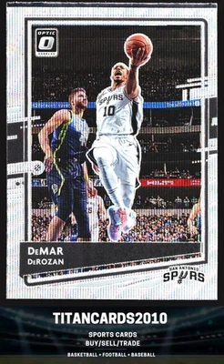 DeMar DeRozan 2020-21 Donruss Optic Silver Wave San Antonio Spurs #36 - Imagem 1 de 2