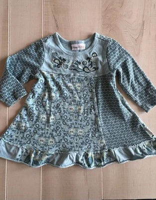 Camisa Naartjie Bordada Manga Larga Talla 12-18 Meses  Foto 1 de 4