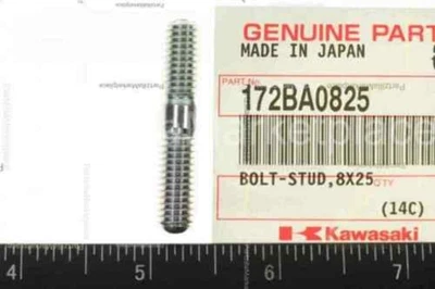 Kawasaki Mule Crankcase Stud OEM 172BA0825 (Preserve: STUD) - Image 1 of 3