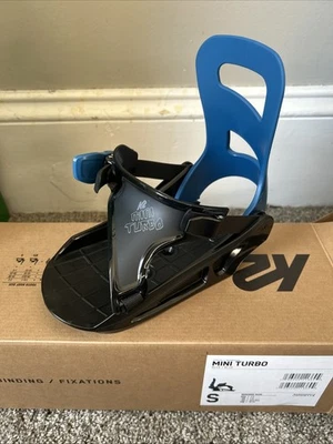 Fijaciones de snowboard K2 Mini Turbo para jóvenes talla 2-5 Foto 1 de 3