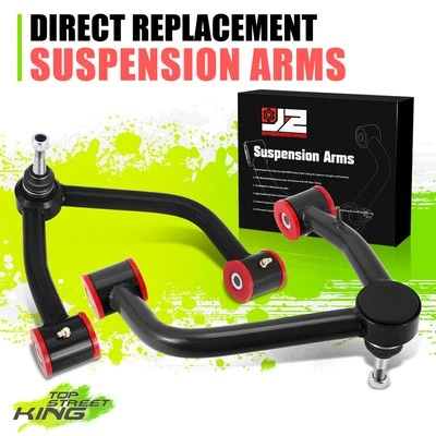 Red Front Upper Control Arms For 19-24 Cadillac Escalade Chevy Silverado Tahoe - Image 1 of 4