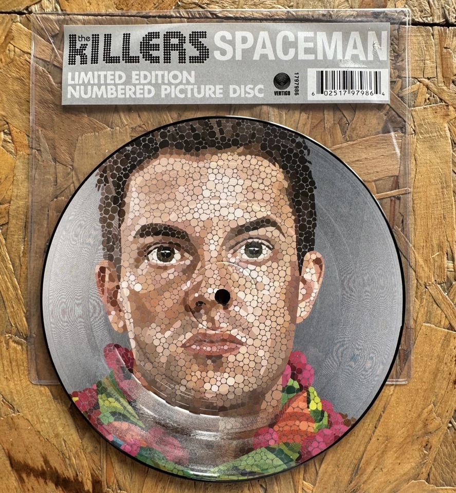 RARE Vinyl THE KILLERS -Spaceman UK Limited 7” Picture Disc  Numbered  Vinyl  - Image 1 of 2