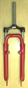 SCHWINN 26" MATTE DARK PINK BICYCLE SUSPENSION FORK BIKE PARTS 313-2 - Picture 1 of 6