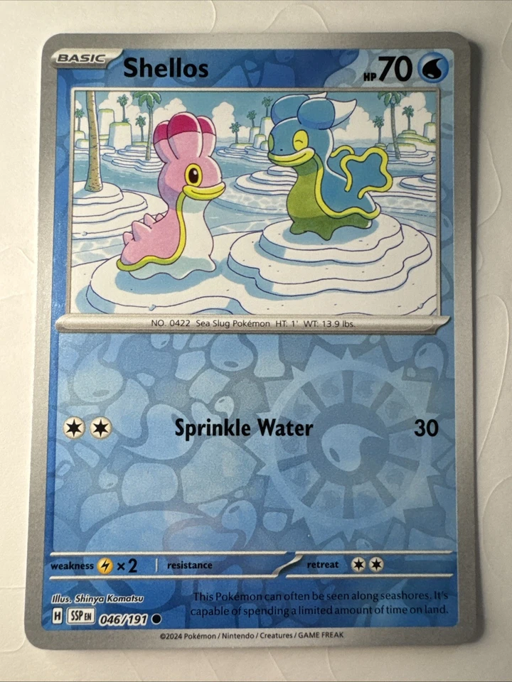 Shellos 046/191 Sv08: Surging Sparks Reverse Holo - Image 1 of 1