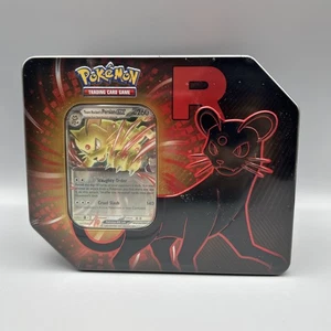 Pokemon TCG Team Rocket Tin (NEW) SEALED Mewtwo - SHIPS ASAP 🔥🔥 - Picture 1 of 8