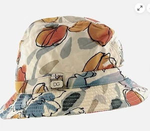 Dolce & Gabbana Women's Floral Print Bucket Hat - Stylish Sun Hat- - Picture 1 of 6
