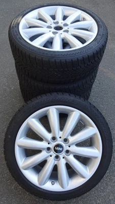 4 Orig MINI Winterräder Cosmos Spoke 499 205/45 R17 F55 F56 F56 F57 6855108 7-08 - Bild 1 von 3