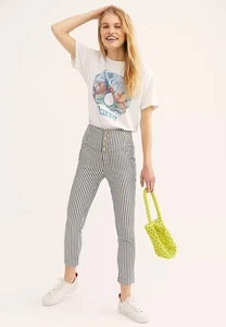 NWT Free People Frankie High Waist Skinny Pants (Size 4) - Picture 1 of 9
