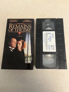 Remains of the Day VHS 1993 Anthony Hopkins **Buy 2 Get 1 Free** - Picture 1 of 2