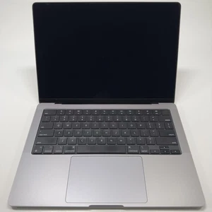 Apple 2021 14" MacBook Pro M1 Pro 14 núcleos GPU 512 GB 16 GB MKGP3LL/A | Grado C - Imagen 1 de 11