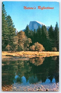Nature’s Reflections Yosemite Media Cúpula Montaña Río Árboles Vista Escénica PC - Imagen 1 de 2
