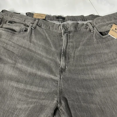 NWT Polo RALPH LAUREN sz 46BX32 The Varick Straight denim Jeans Gray Pants NEW - Image 1 of 4