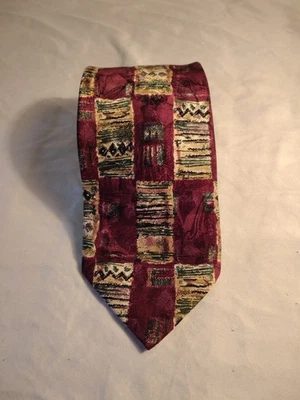 Corbata de Mano Saliari 100% Seda Hecha en Italia 3 1/2" Ancho  Foto 1 de 4