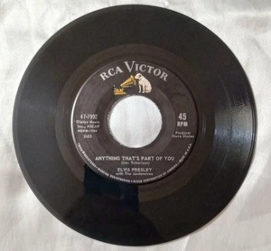 ELVIS PRESLEY RCA VICTOR 47-7992 GOOD LUCK CHARM / ANYTHING THAT’S PART OF YOU - Foto 1 di 7
