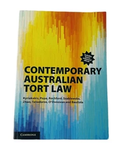 Contemporary Australian Tort Law by Kyriakakis, Joanna [Mixed media product] - Bild 1 von 9