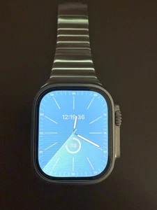 Apple Watch Ultra 2 49mm Titan, m. Orange Ocean Band(GPS + Cellular) (MRET3FD/A) - Bild 1 von 10