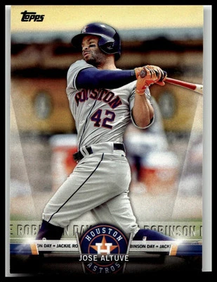 2018 Topps Topps Salute (Series One) #TS-7 Jose Altuve Houston Astros - Image 1 of 2