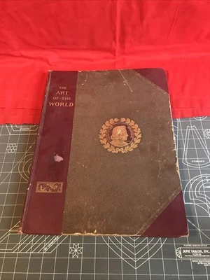 Antique 1895 The Art Of The World Volume 2 World’s Columbian Exposition Book Foto 1 de 4