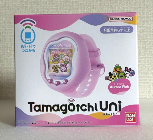 Tamagotchi Uni Aurora Pink Color Premium Bandai Limited Japan / In