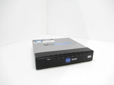 Linksys SD208 Router Network Switch - Image 1 of 4