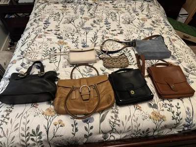 Vintage Coach Project Bag Lot - Image 1 of 4