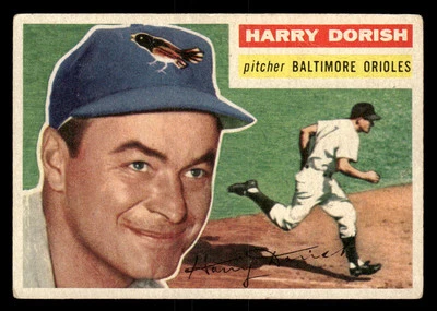 1956 Topps #167b Harry Dorish - Image 1 of 2
