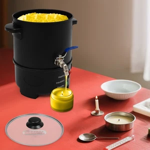 4L Wachsschmelzer, Wachsschmelzmaschine, Wachsschmelztiegel mit Temperaturregelung - Bild 1 von 19