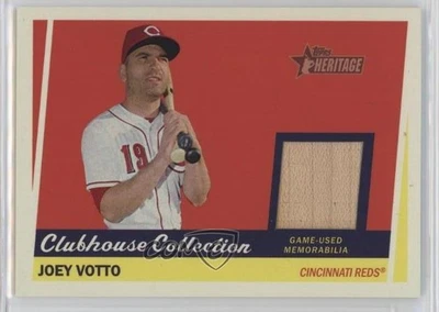 2016 Topps Heritage High Number Clubhouse Collection Relics Joey Votto #CCR-JVO - Image 1 of 2