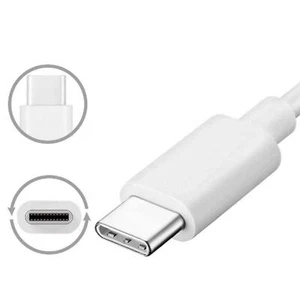 USB-C / Type-C to Type C Charger Cable 2A/3A PD Fast Lead Charging 1M K2 Q5E0 - Photo 1 sur 14